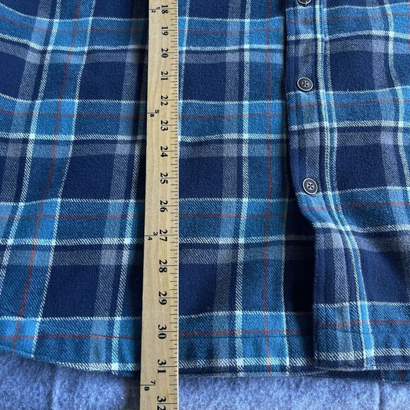 Lee Flannel Shirt Mens XXL 2X Plaid Button Up Shacket Regular Fit Outdoor Thick - Picture 10 of 10